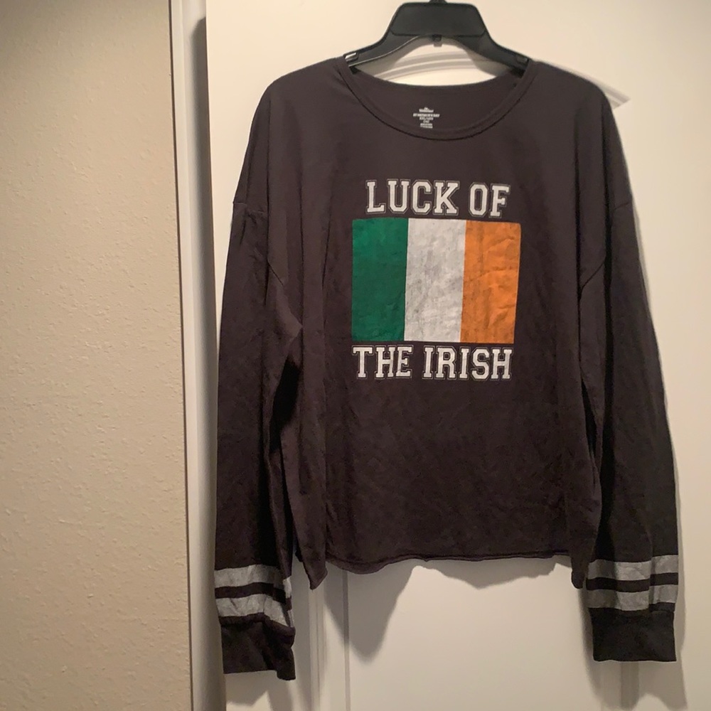 St. Patrick’s Day Luck of The Irish Graphic Top